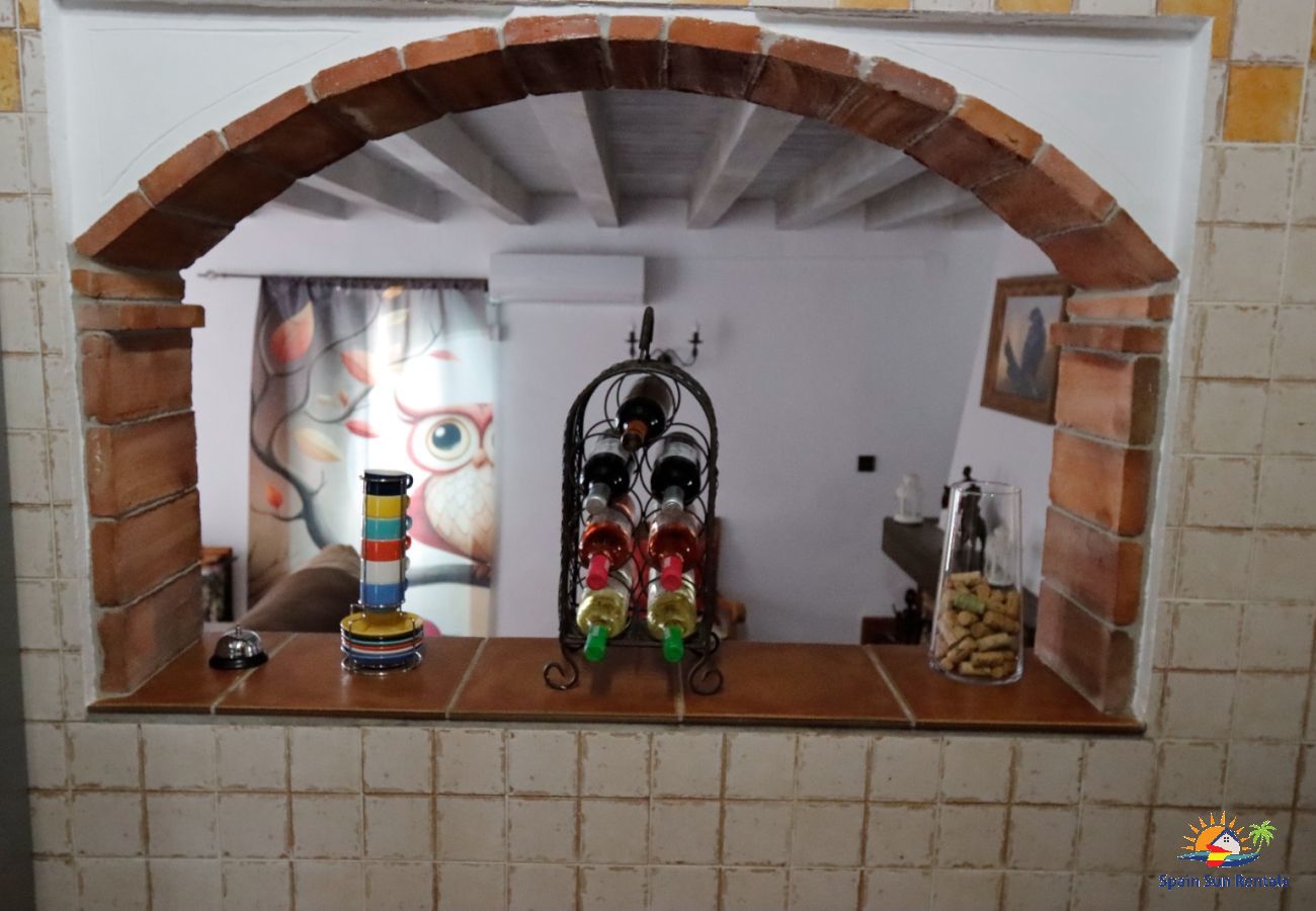 Casa rural en Cómpeta - 1095 Casa Nido del Buho