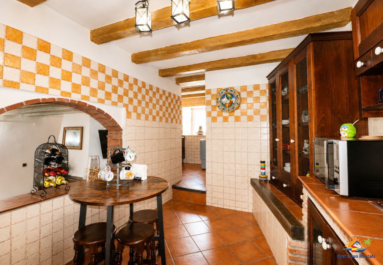 Cottage in Cómpeta - 1095 Casa Nido del Buho